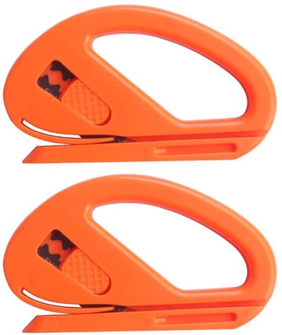 Dailygoody - Snitty Safety Cutter - Vinyl Snijgereedschap - Compact en veilig - Oranje - Perfect voor vinylwraps - Ideaal voor signmakers en printer