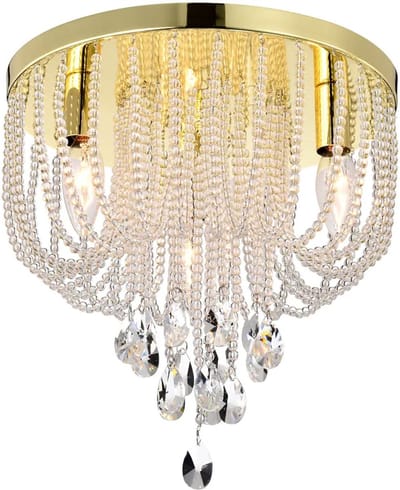 Toolight App1625-3C Plafonnière Chroom 40X40X40Cm