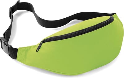 Festival Belt Bag Schoudertas BagBase - 2.5 Liter Lime Green