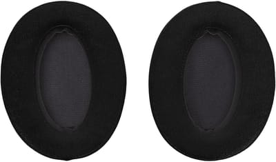 Vervangende Oorkussens voor Sony WH-H910N en WH-H900N - Geheugen Foam en Kunstleer (Zwart)