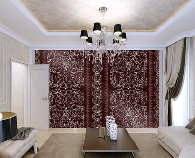 Vintage Pattern Photo Wallcovering