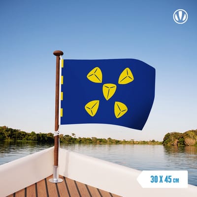 Vlag Bussum 30x45cm