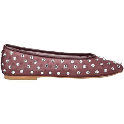 Steve Madden Viv Flat Shoes Dark Cherry Lacq Maat: 38 | Ballerina's Outlet | Dames