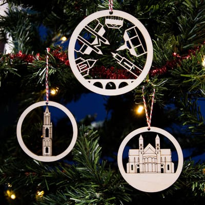 Kerstballen Maastricht Jouw Favoriete Stad in de Kerstboom City Shapes