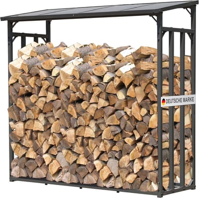 Houthok Buiten - Haardhout Opslag - Houtopslag - houtaccessoire
