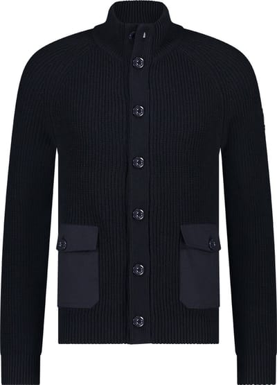 Blue Industry vest donkerblauw