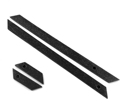 Dailygoods- Rubberen Voetstrips Antislip - Vervangende Bumpervoeten - Set van 4 - Compatibel met MECHREV 16 SUPER/16K/16QS/16S - Veilig verpakt - Klanttevredenheid gegarandeerd - Laptopvoeten
