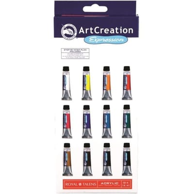 ARTCREATION EXPRESSION Acryl Set 12x12 ml schoon