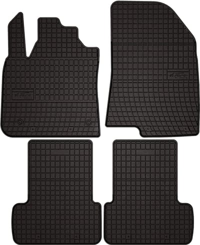 Wielganizator SolidPRO Serie - Zwarte Rubber Automatten - Dacia Sandero III - 2021 Modelle - Op Maat