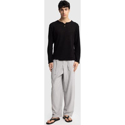 Heren Katoenen Wijd Broek Trui Pants
