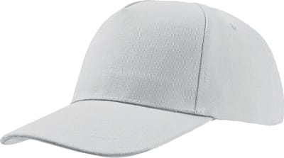 Atlantis Liberty Five Heavy Brush Cotton 5 Panel Cap (Wit)