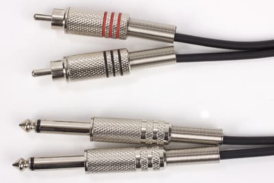 MUSIC STORE Cinch-jackkabel 3 m metaal - Audio kabel