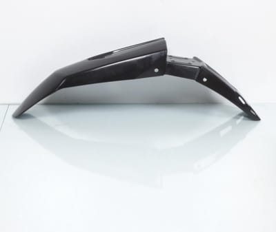 origineel voorspatbord voor moto derbi 125 senda r 2009-2009 86693000w0n / 4 takt / zwart nieuw