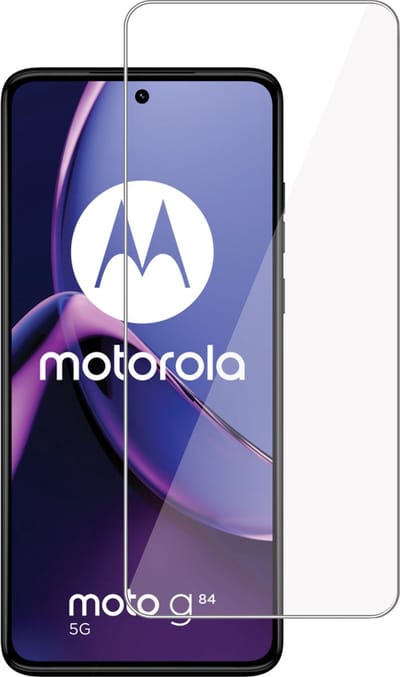 Screenprotector geschikt voor Motorola Moto G84 – Gehard Glas - Proteqt+