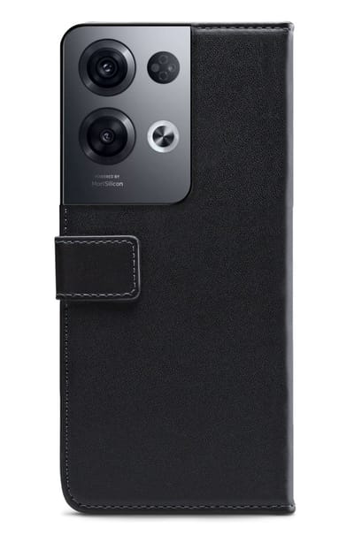 Mobilize Telefoonhoesje geschikt voor OPPO Reno 8 Pro Hoesje | Mobilize Classic Gelly Wallet Bookcase Portemonnee | Pasjeshouder voor 2 Pasjes | Telefoonhoesje voor Pinpas / OV Kaart / Rijbewijs - Zwart
