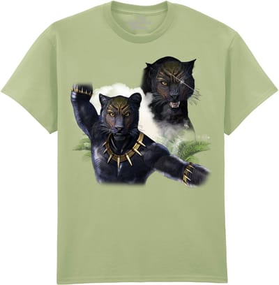 Panter Black Panther Tribute The Coloured House T-shirt M