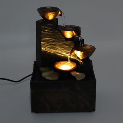 Dailygoods- Waterfontein Rijkdom Aantrekken - Led Verlichting