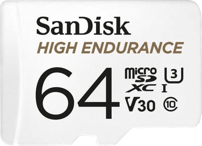 SANDISK High Endurance microSD/SD - 100MB/s - 64GB