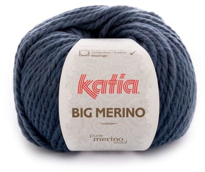 Katia Big Merino - 14 nachtblauw - Wol/Acryl Garen