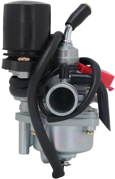 Carburateur - Motorfiets Carburateur - Carburateur van 24mm - Eenvoudig te Installeren - Geschikt voor 50cc en 90cc Carburateurmotoren