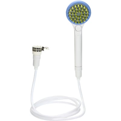 Huisdier Kammen Douche Sproeier Water Sproeier Borstel voor Honden en Katten Puppy Bad Scrubber, Handbediende Verzorgings Douchekop met 2M Slang blauw