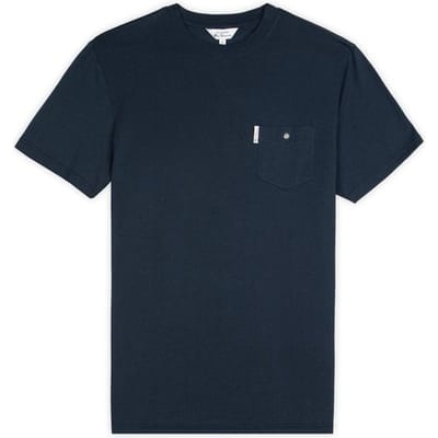 Ben Sherman Signature zak t-shirt - donker marineblauw - Maat S