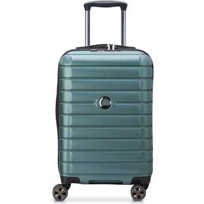 DELSEY PARIS Shadow 5.0 Expandable 4DR Cabin Trolley 55 Green Groene 54cm