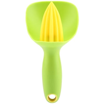 Ergonomische Handmatige Mini Citroenpers Juicer voor Limoen Sinaasappel (Groen)