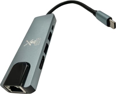 Dutch Quality® USB C Hub - 5 In 1 USB-C Multipoort Hub Adapter - USB-C PD Power Delivery - USB 3.0 / 2.0 - RJ45 Ethernet - Lan - HDMI - 4K - Type C - Docking Station - geschikt voor Laptops
