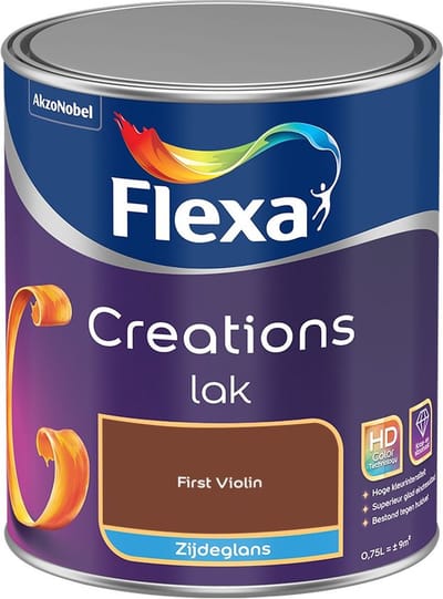 Flexa - Creations Lak Zijdeglans - First Violin - Mengverf - 750 Ml
