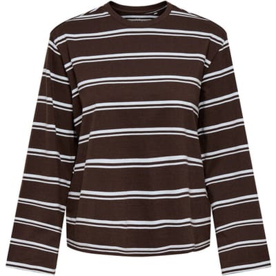 ONLY - ONLFREJA STRIPE L/S WIDE SLEEVE JRS NOOS - Meisjes - Blouses