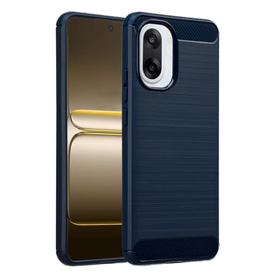 imoshion Hoesje - Geschikt voor OnePlus Nord CE5 - Brushed Backcover - Donkerblauw