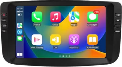 Autoradio met bluetooth - Carplay - Voor Fiat Linea & Punto EVO (2012-2015) - Geschikt voor Apple en Android - Stereo - Navigatie - Navigatiesysteem auto - 2GB 64GB