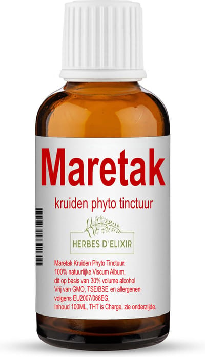 Herbes D'elixir Maretak Tinctuur – 100 ml – 1 Fles – Natuurlijke Ondersteuning