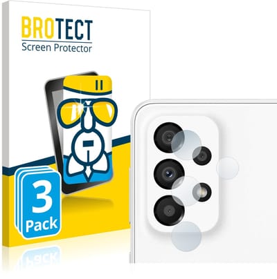 Screenprotector 3 Stuks voor Samsung Galaxy A33 5G (ALLEEN Camera Lens) Beschermglas transparant