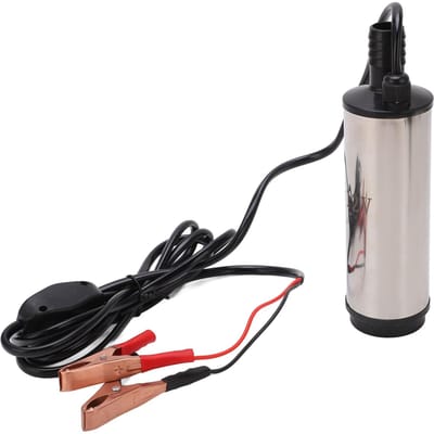 DC 12V Mini Tankpomp met Filter Roestvrij Staal Diesel Brandstof Overdrachtspomp 45?50L