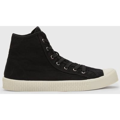 AllSaints Max High Top Black Maat: 41 | Sneakers Outlet | Heren | Zwart