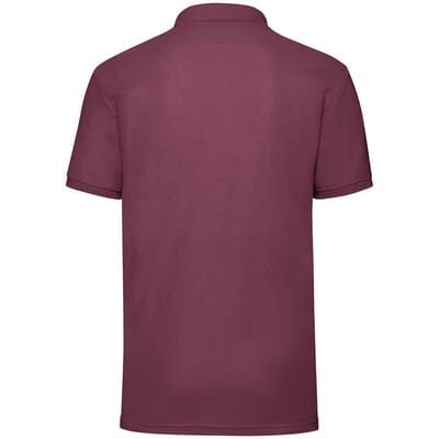 Fruit of the Loom Heren Piqué Polo Shirt (Bourgondië)