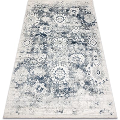 Kleden Rugsx DISTIN 0822A marineblauw / blauw / wit 160x230 cm
