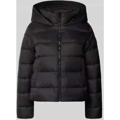 Regular fit donsjack met labelpatch