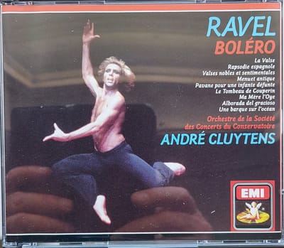 2-CD RAVEL - BOLERO - ORCHESTRE DE LA SOCIETE DES CONCERTS DU CONSERVATOIRE / ANDRE CLUYTENS