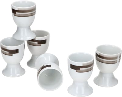 Set van 6 eierdopjes Nevada 4,8cm