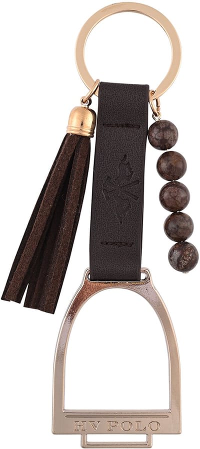 Hv Polo Sleutelhanger Hv Polo Hvprubia Stijgbeugel Donkerbruin