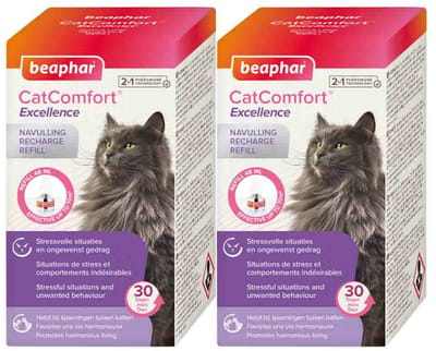 Beaphar CatComfort Excellence Navulling Verdamper - 2 x 48 ml - Voordeelverpakking