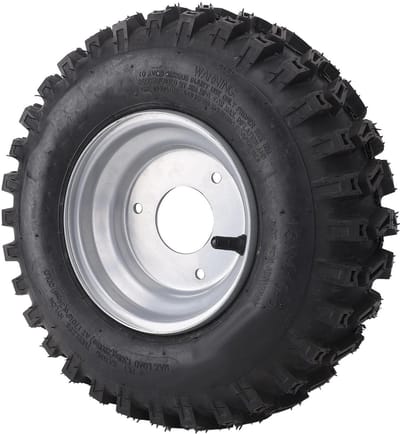 Dailygoods- Banden 13x4.1 - Duurzame Rubberen Banden - Anti-explosie Banden - Offroad Grip - ATV/Quad/Winkelwagen - Hoge Prestaties