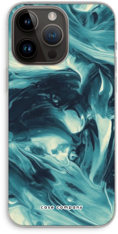 Case Company® - Hoesje geschikt voor iPhone 14 Pro Max hoesje - Dreaming About Whales - Soft Cover Telefoonhoesje - Bescherming aan alle Kanten en Schermrand