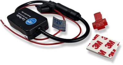 radio antenne versterker camper auto boot bus Autoradio FM AM signaal versterker / Booster rood