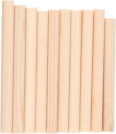 10 Stuks Klankstokken voor Viool van Spruce voor 3/4 en 4/4 Viool, Verbeter Geluid en Resonantie