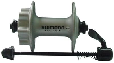 Shimano Hbm475 6b Dsic Voornaaf Zilver 36H / 100 mm