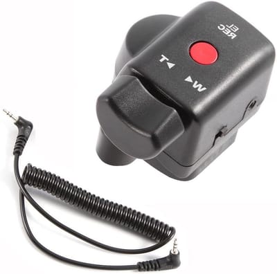 Draadloze Zoombediening voor Camcorders met 2.5mm Jack Kabel - Geschikt voor Panasonic en Sony Modellen, Ideaal voor Videoproductie en Opnames